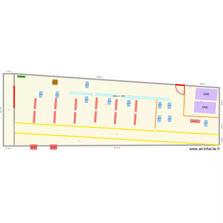 muebles. Plan de 5 Pièces et 1092 m² muebles. Plan de 5 Pièces et 1092 m²