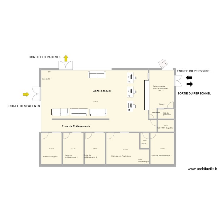 PlanRoyan V4 Reduit. Plan de 10 pièces et 202 m2