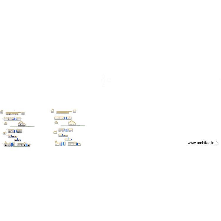 PLAN FACADE 1. Plan de 0 pièce et 0 m2 PLAN FACADE 1. Plan de 0 pièce et 0 m2
