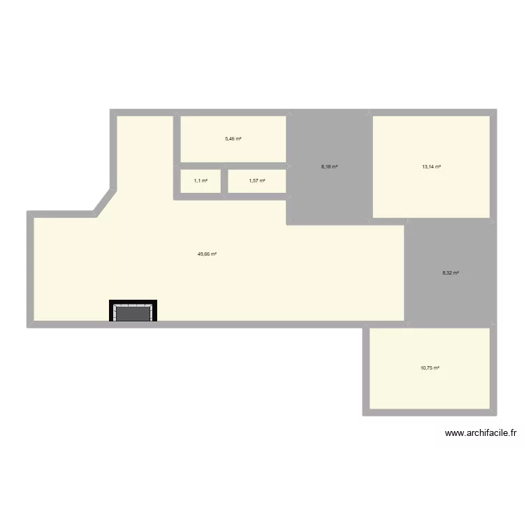 garcia. Plan de 8  et 98 m²