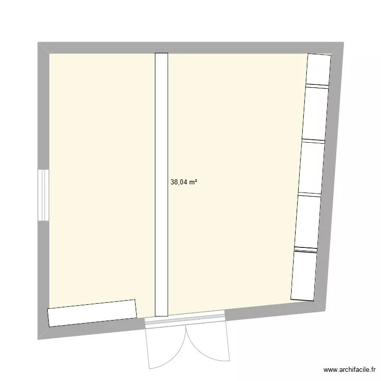 Plan atelier 2. Plan de 