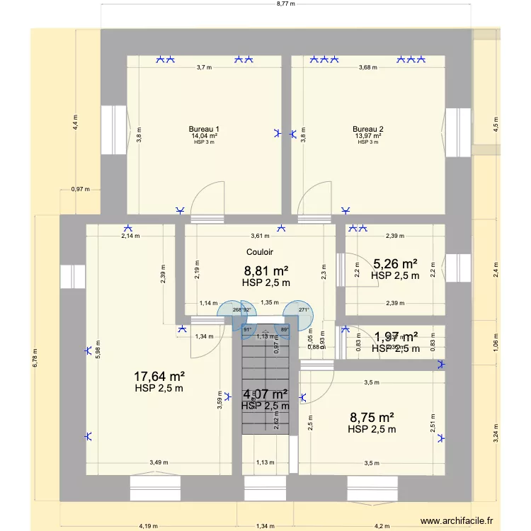 Maison bis. Plan de Maison bis. Plan de