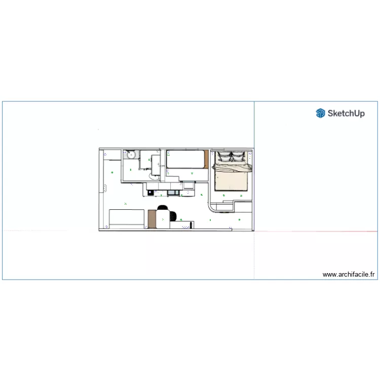 appartement seyne. Plan de 