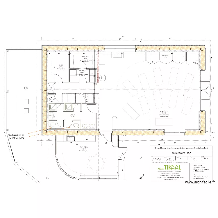 TERRE DE BAMBOU BTIMENT COMMUN. Plan de TERRE DE BAMBOU BTIMENT COMMUN. Plan de