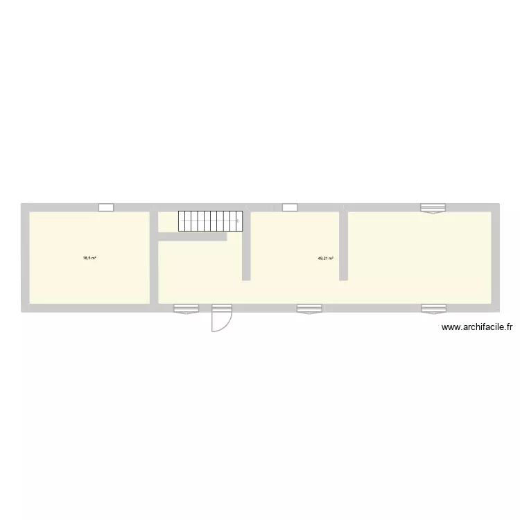 BASE. Plan de 2 Pièces et 68 m² BASE. Plan de 2 Pièces et 68 m²