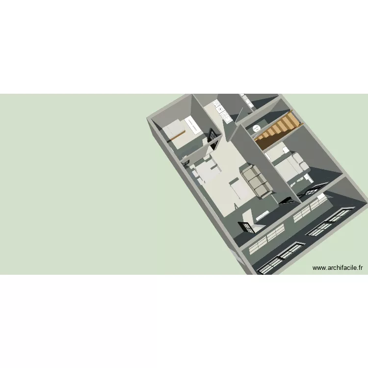Villa saint paul de vence s/sol. Plan de 6 Pièces et 76 m²
