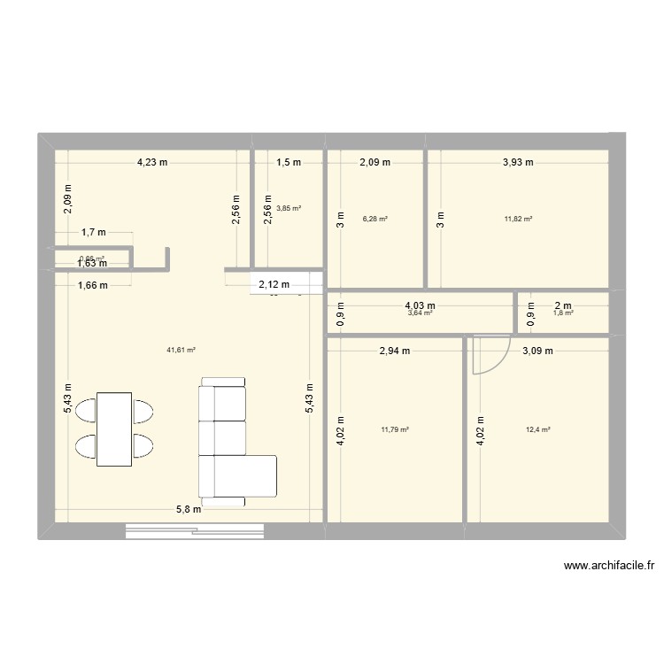 JESSICA. Plan de 0 pièce et 0 m2 JESSICA. Plan de 0 pièce et 0 m2