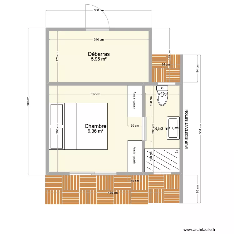 EXTENSION GENDRE ARIZZI. Plan de EXTENSION GENDRE ARIZZI. Plan de
