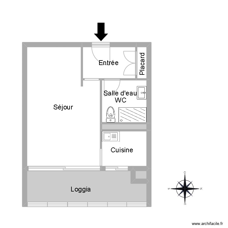 51110 ROBIN. Plan de 0 pièce et 0 m2