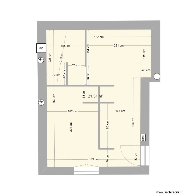 STUDIO COTATIONS. Plan de 0 pièce et 0 m2