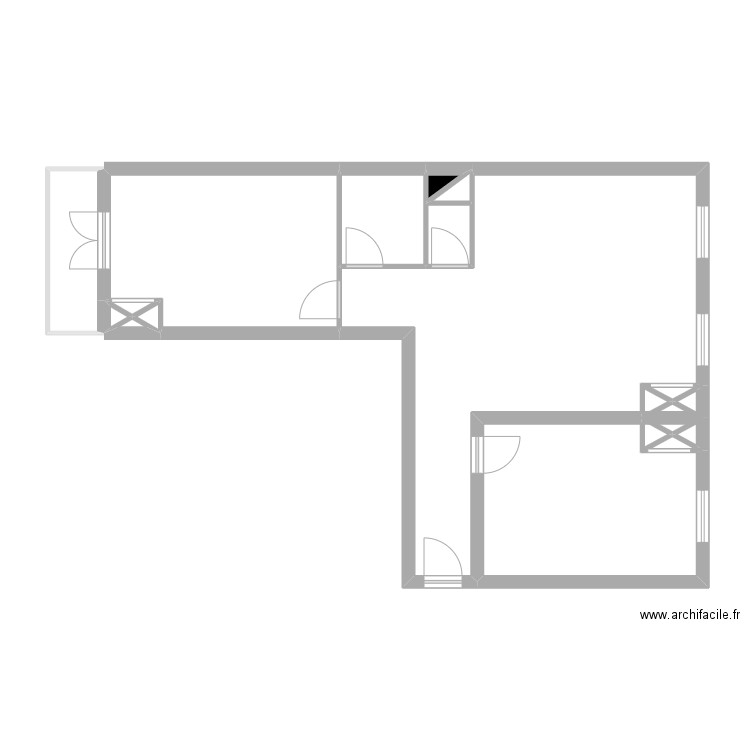 T3 FIORDA. Plan de 20 pièces et 71 m2