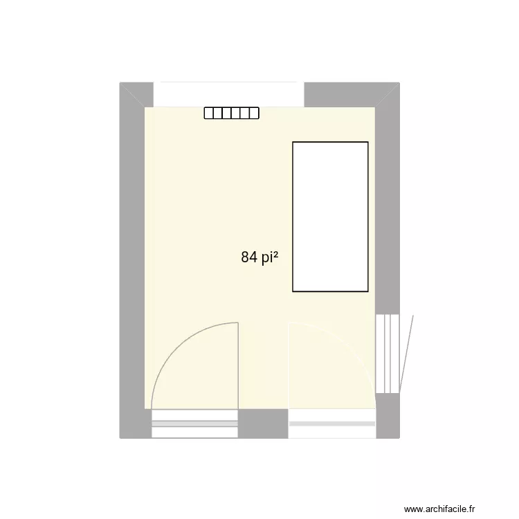 Plantes. Plan de 1 et 8 m² Plantes. Plan de 1 et 8 m²