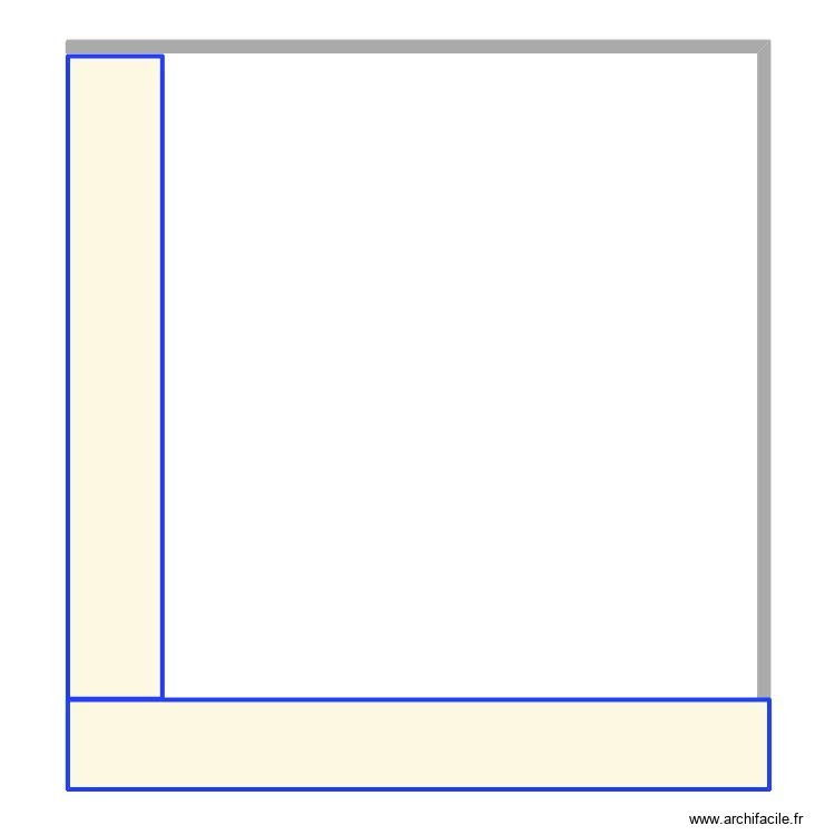 M70. Plan de 2 et 53 m² M70. Plan de 2 et 53 m²