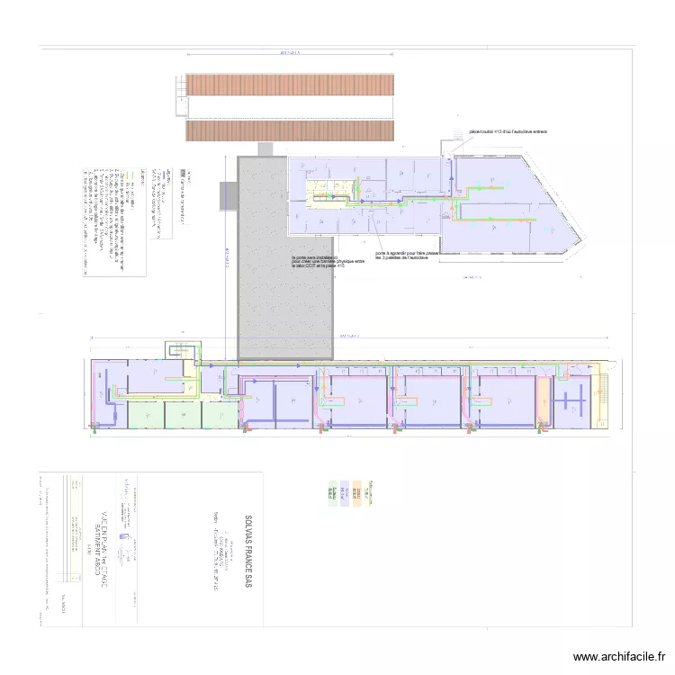 Plan 1er étage. Plan de Plan 1er étage. Plan de