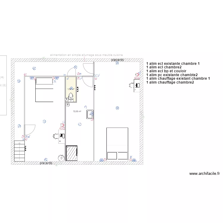 coco etage1.1. Plan de 
