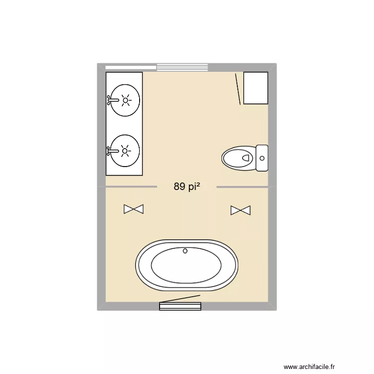 Nick Bourassa. Plan de 1  et 8 m²