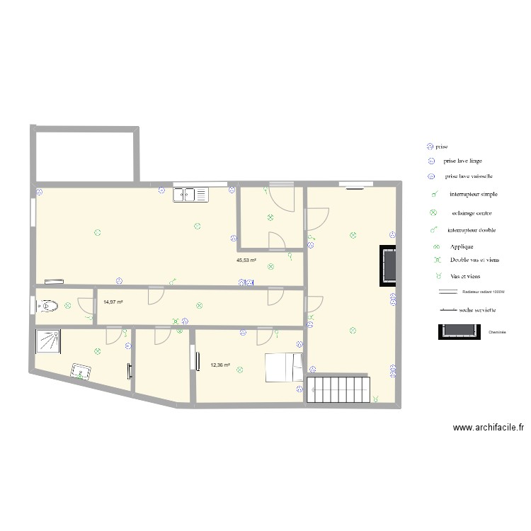 maison luc. Plan de 0 pièce et 0 m2