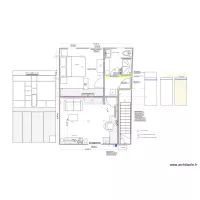 ***** Remise: chambre + salon-bureau variante + SDB