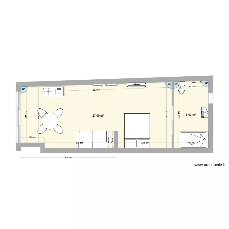 RAMBAUD RDC. Plan de RAMBAUD RDC. Plan de