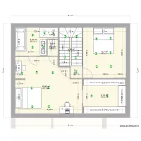 maisons Laffite plan dernier étage V8