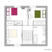 PLAN MAISON ETAGE 2