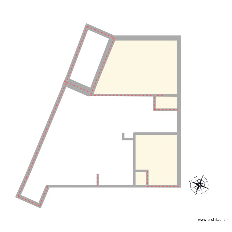 90b. Plan de 5 pièces et 20 m2