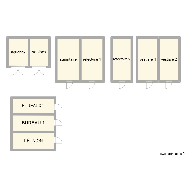 BV Lambrun. Plan de 10 pièces et 124 m2