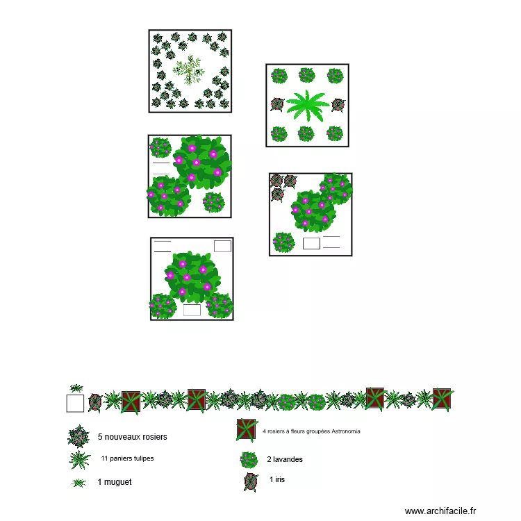 AMENAGEMENT CARRE POTAGERS. Plan de 