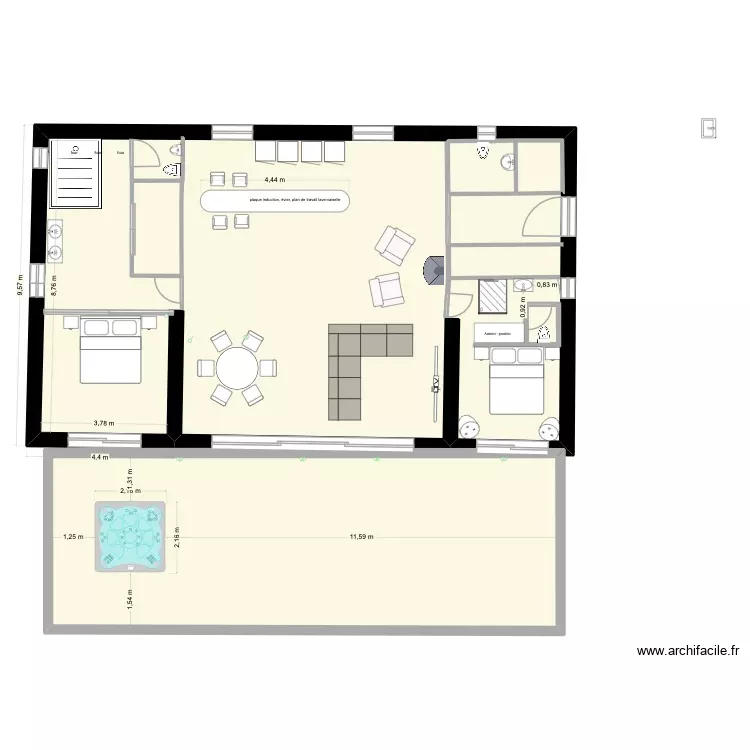 motif 15 Octobre. Plan de 5 Pièces et 215 m² motif 15 Octobre. Plan de 5 Pièces et 215 m²