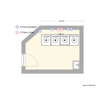 SCHEMA IMPLANTATION LAVERIE FIE