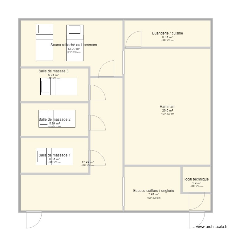 Institut Rudy Toulouse. Plan de 0 pièce et 0 m2