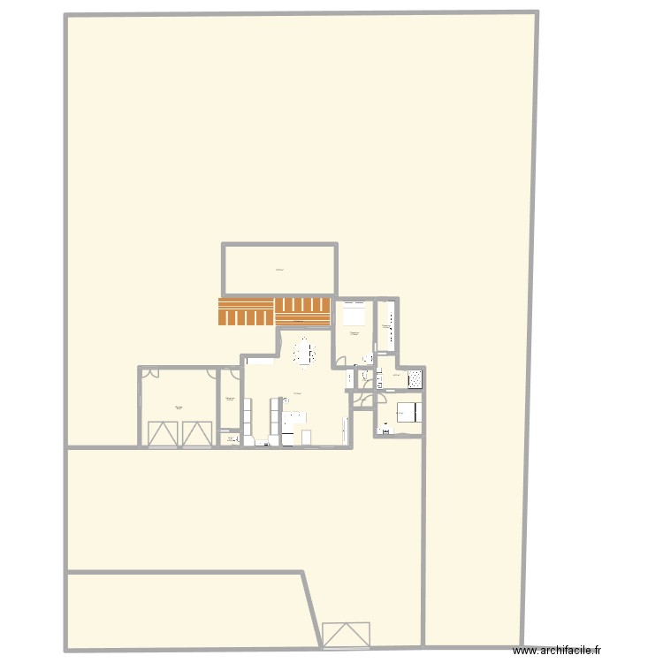 plan 1. Plan de 12 pièces et 1988 m2