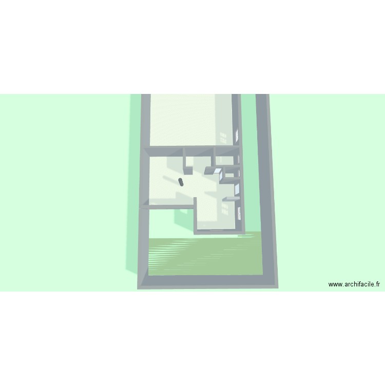 studio3. Plan de 4 pièces et 91 m2
