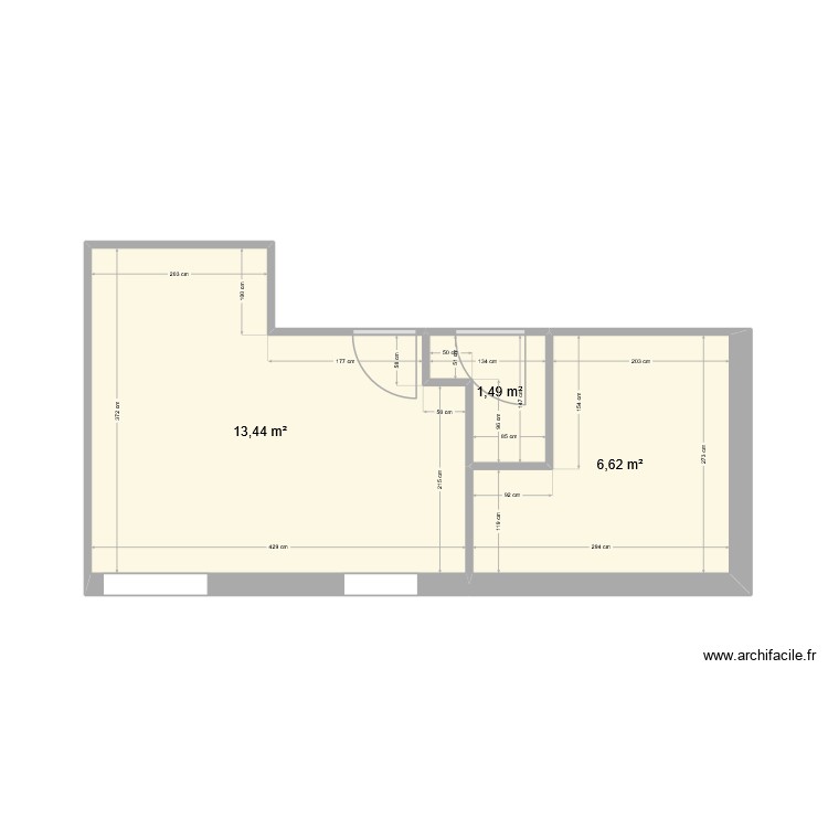 travaux. Plan de 0 pièce et 0 m2