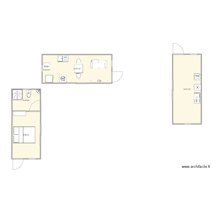 VUE DE HAUT. Plan de 0 pièce et 0 m2