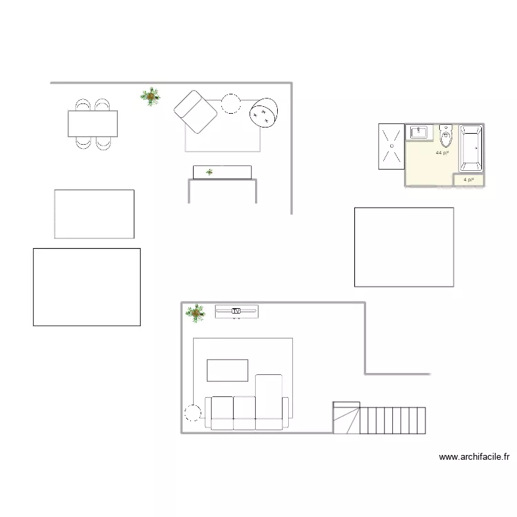 Anne-Marie V.. Plan de 