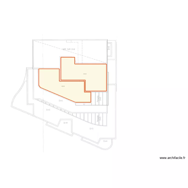 COURBEVOIE MANHATTAN PARK BAT D. Plan de COURBEVOIE MANHATTAN PARK BAT D. Plan de