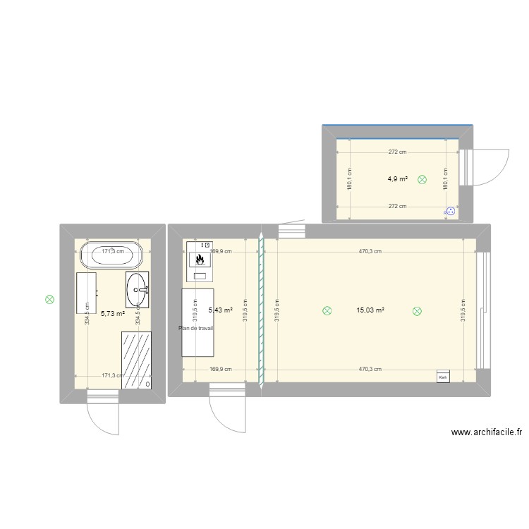 Home. Plan de 0 pièce et 0 m2