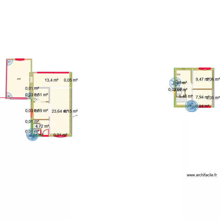 20260425 locmi. Plan de 27  et 109 m²