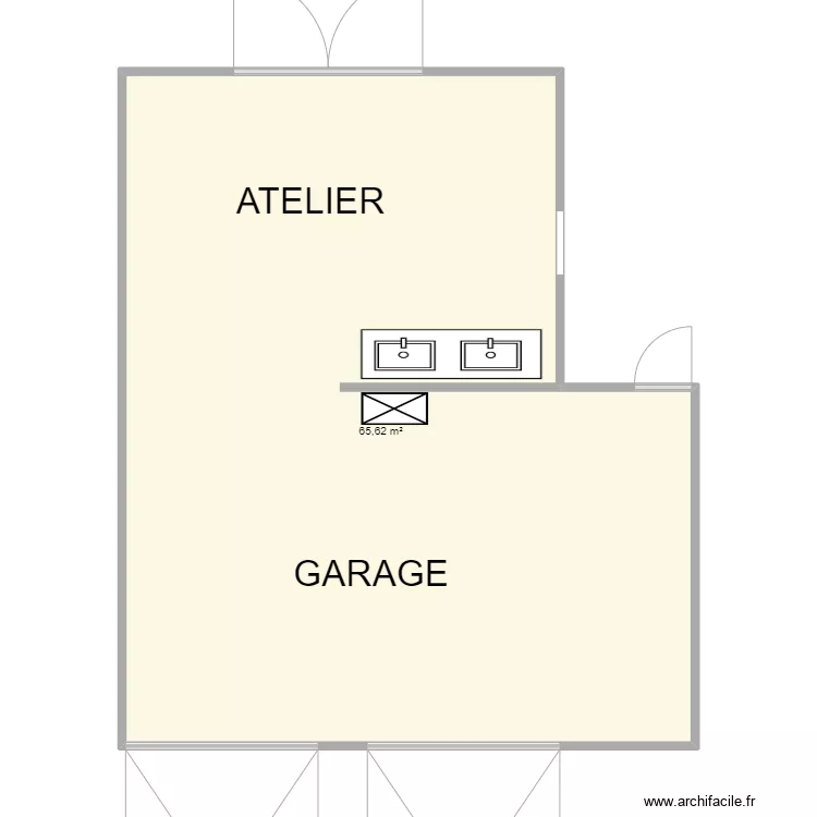 PLAN RDC - JACQUART. Plan de 