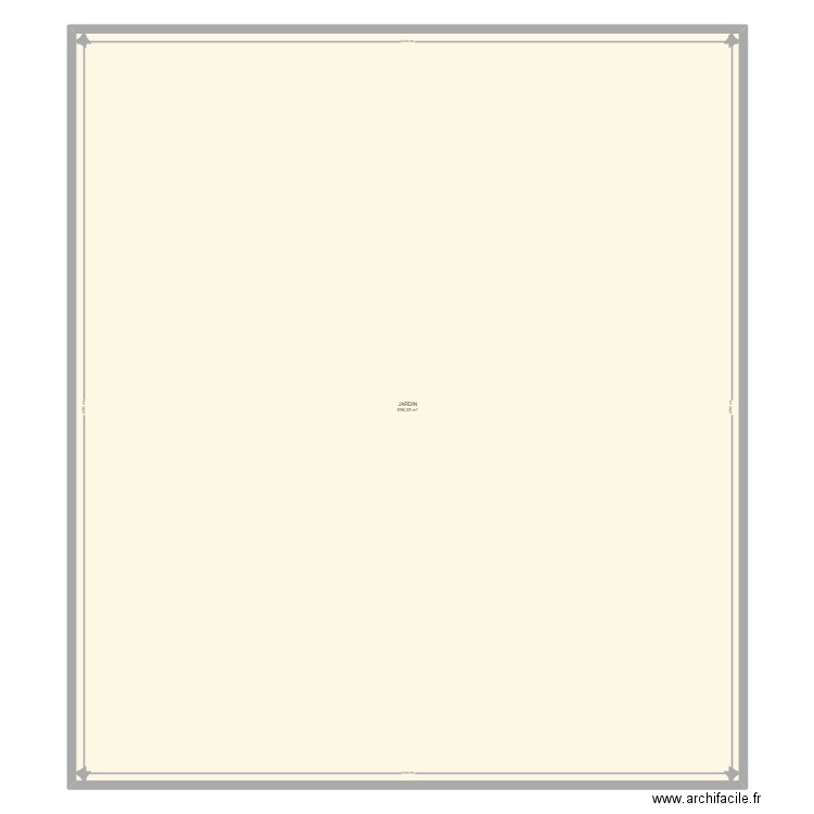 JARDIN. Plan de 0 pièce et 0 m2