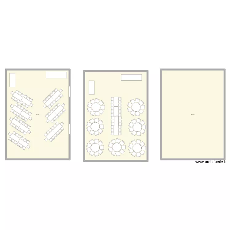 Plan 1. Plan de 3 et 574 m² Plan 1. Plan de 3 et 574 m²