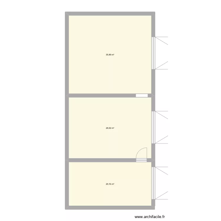 Garage maison Danville. Plan de 0 pièce et 0 m2