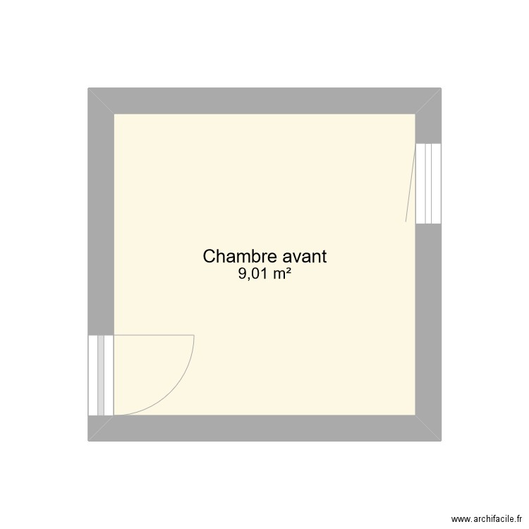 chambre avant. Plan de 0 pièce et 0 m2