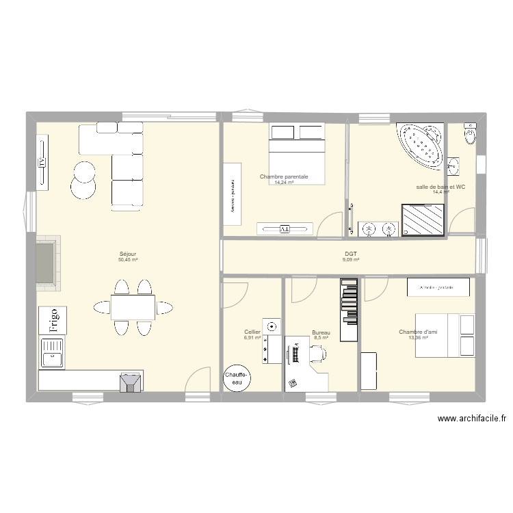  et enora. Plan de 0 pièce et 0 m2