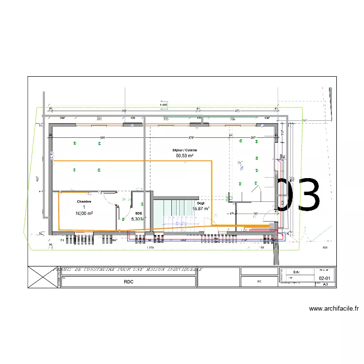 OLIVINE  electe. Plan de 