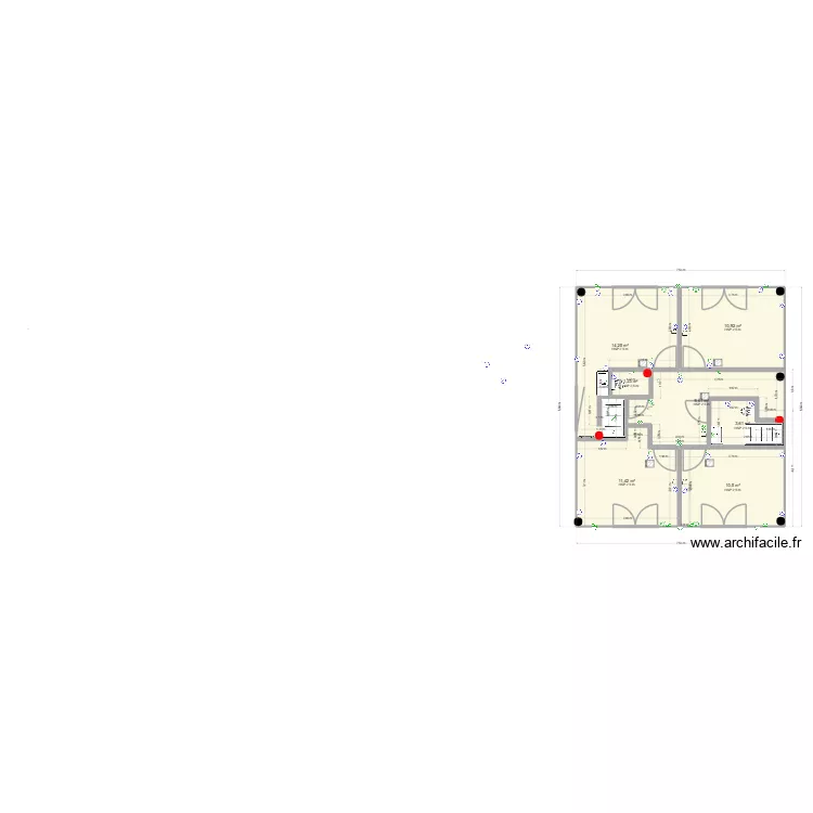 nouv plan + equipement 2 + Lit NOUV2. Plan de 14 pièces et 212 m² nouv plan + equipement 2 + Lit NOUV2. Plan de 14 pièces et 212 m²