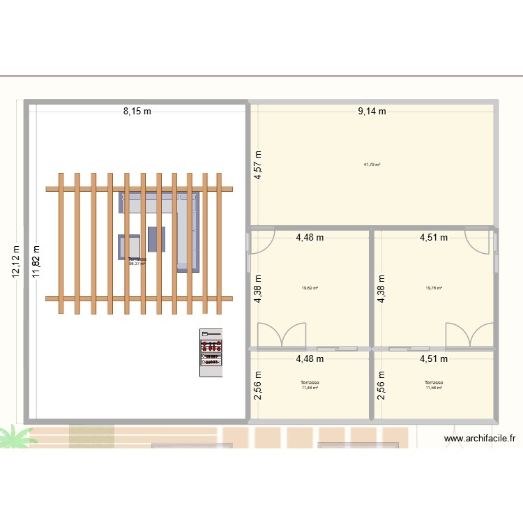 MAISON KEVE2. Plan de 0 pièce et 0 m2