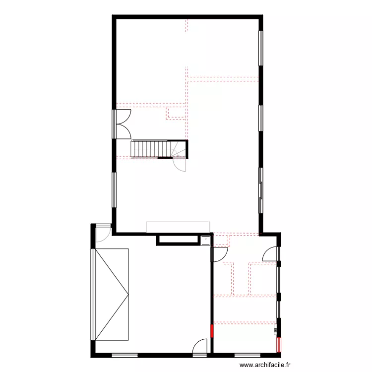 louis bernier rdch. Plan de 