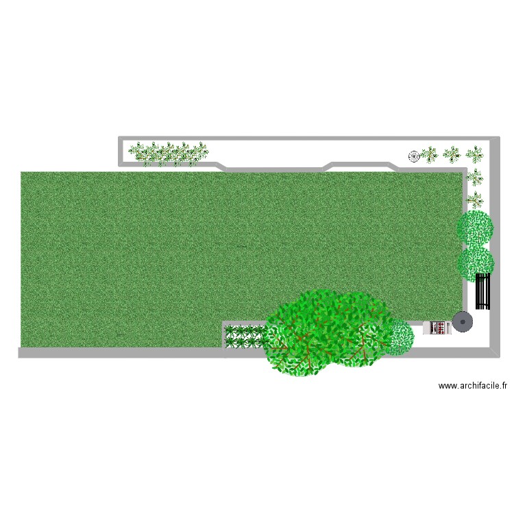 Jardin - Lot 4. Plan de 0 pièce et 0 m2
